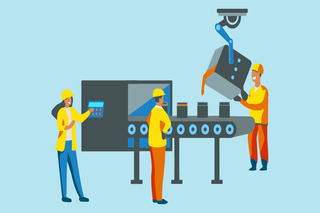 área de producción