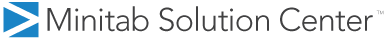 Minitab Solution Center