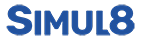 Simul8 徽标
